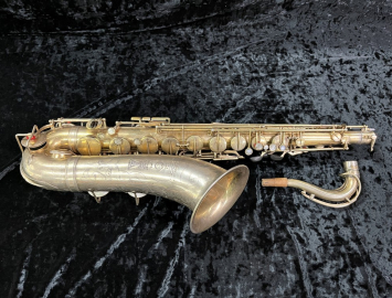 Vintage Selmer 'New Large Bore' Tenor Sax - RARE ORIGINAL GOLD PLATE - Serial # 10537
